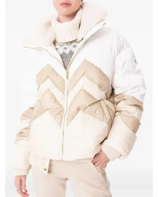 BOGNER Valea チェボロン柄キルティッドスキージャケット - サムネイル4