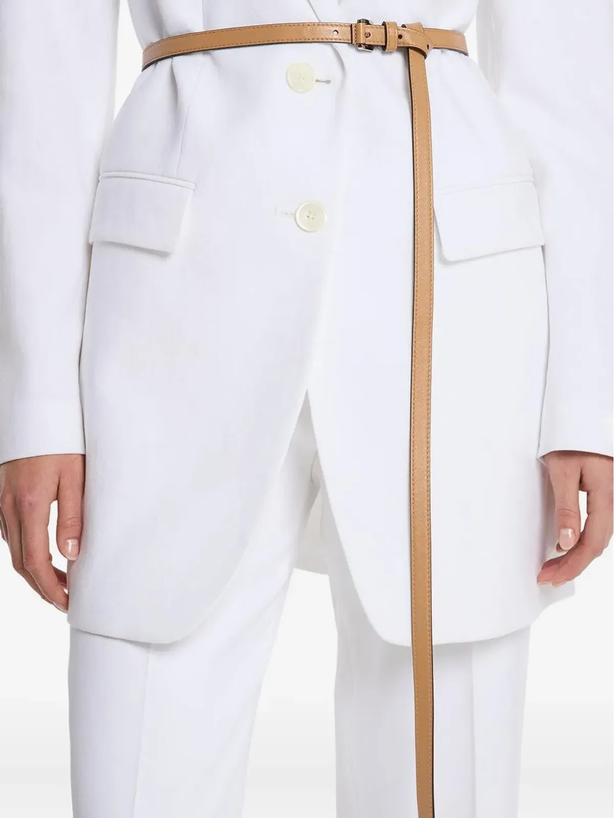 Michael Kors Collection レザー結び目ベルト - 画像2