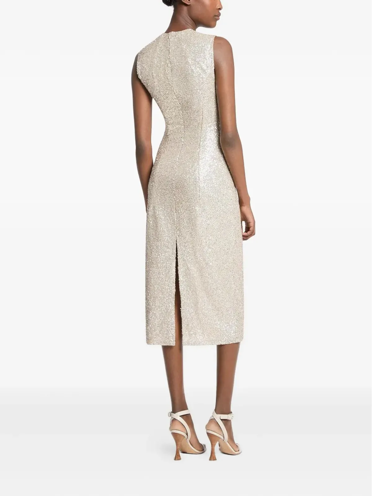 Michael Kors Collection スパンコール付きシースミディドレス - 画像3