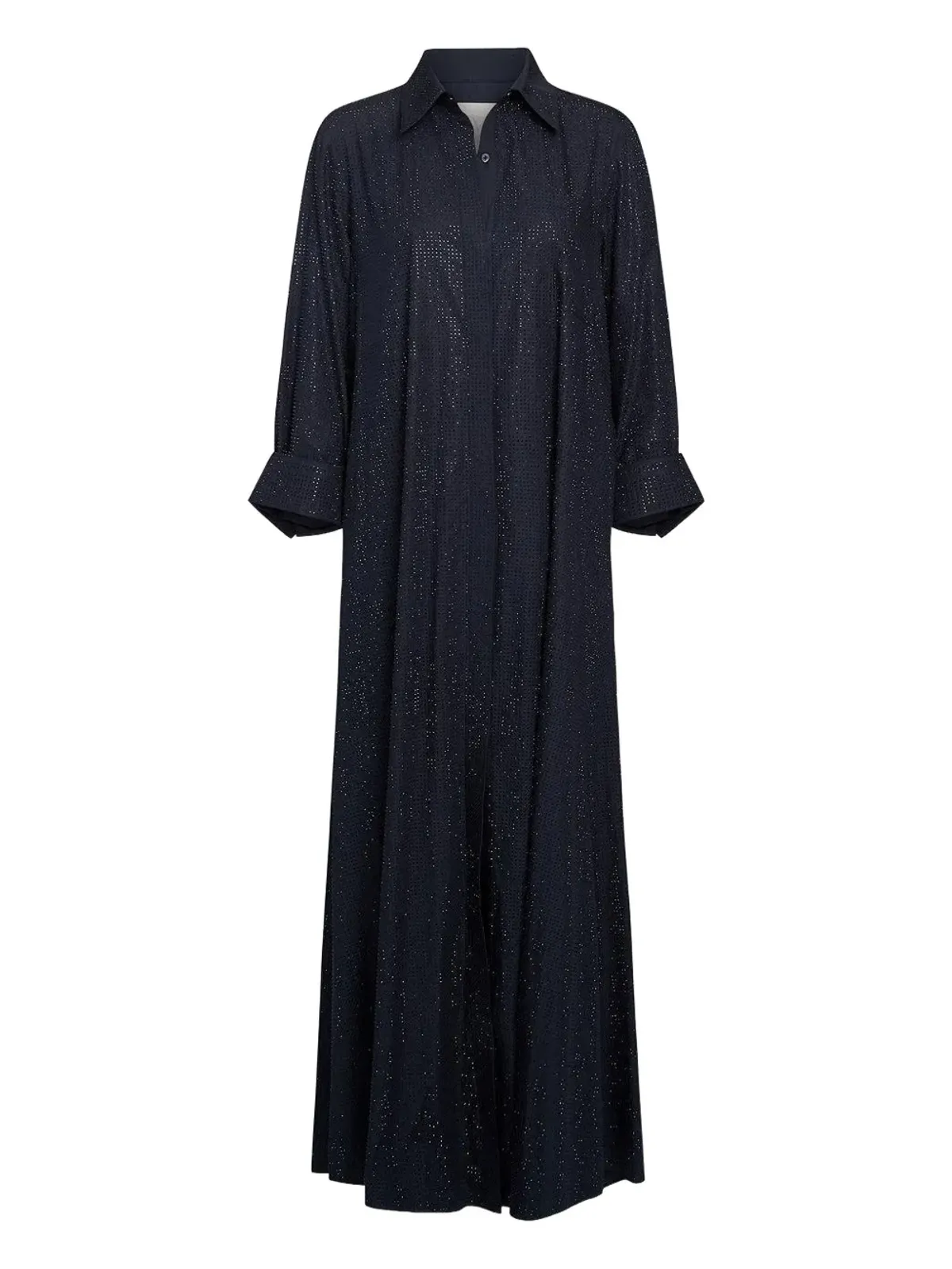 TWP Jenny's crystal-embellished shirt dress - 画像1