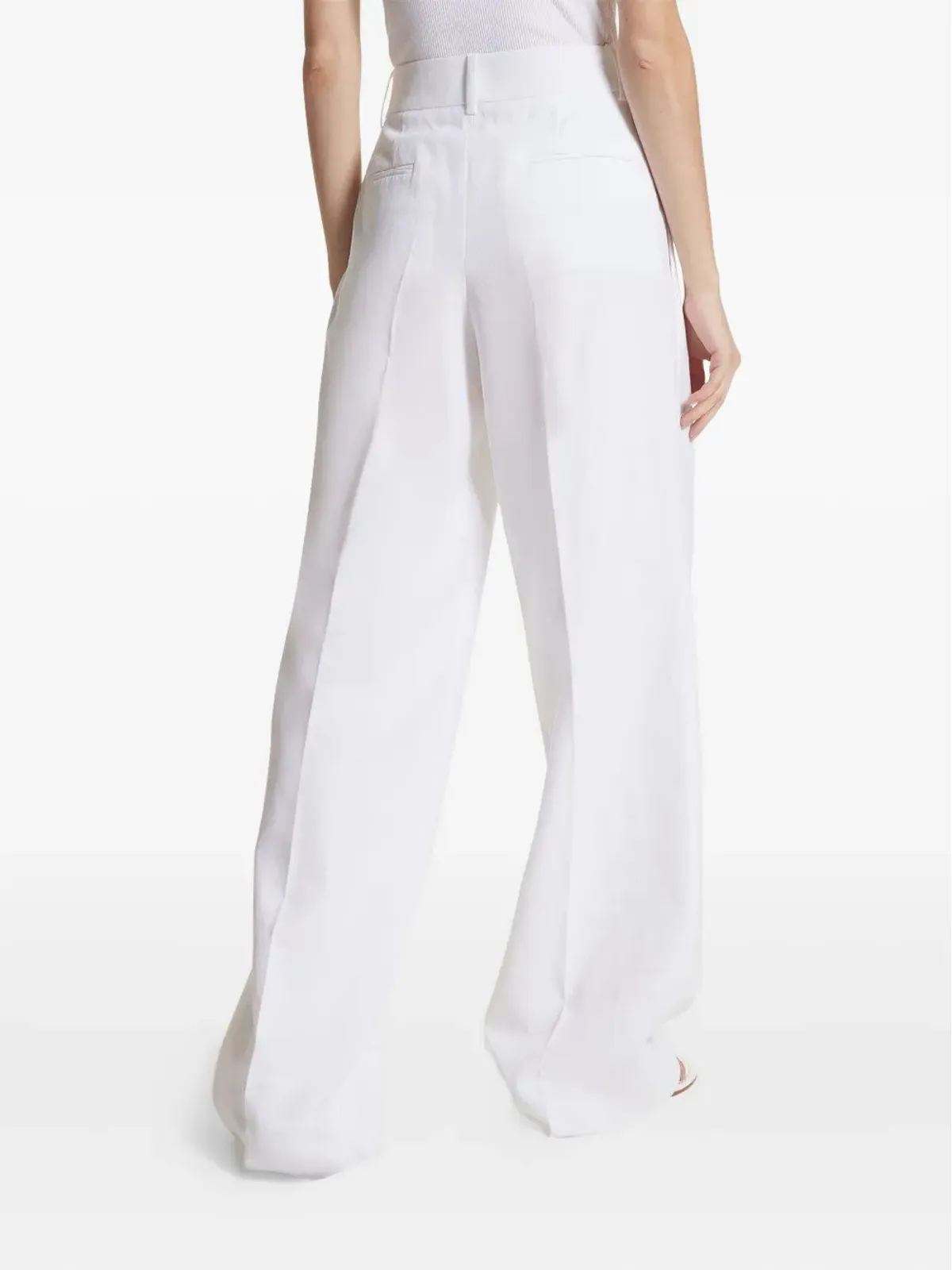 Michael Kors Collection プリーツ入りワイドレッグパンツ - 画像3
