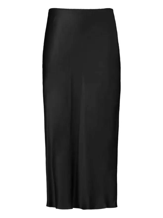 SABLYN SABLYN Miranda bias-cut midi skirt - Blackの商品画像