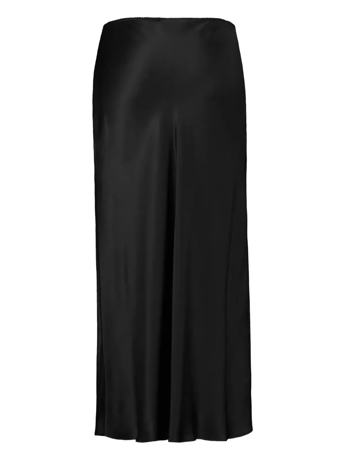 SABLYN Miranda bias-cut midi skirt - Black - 画像5