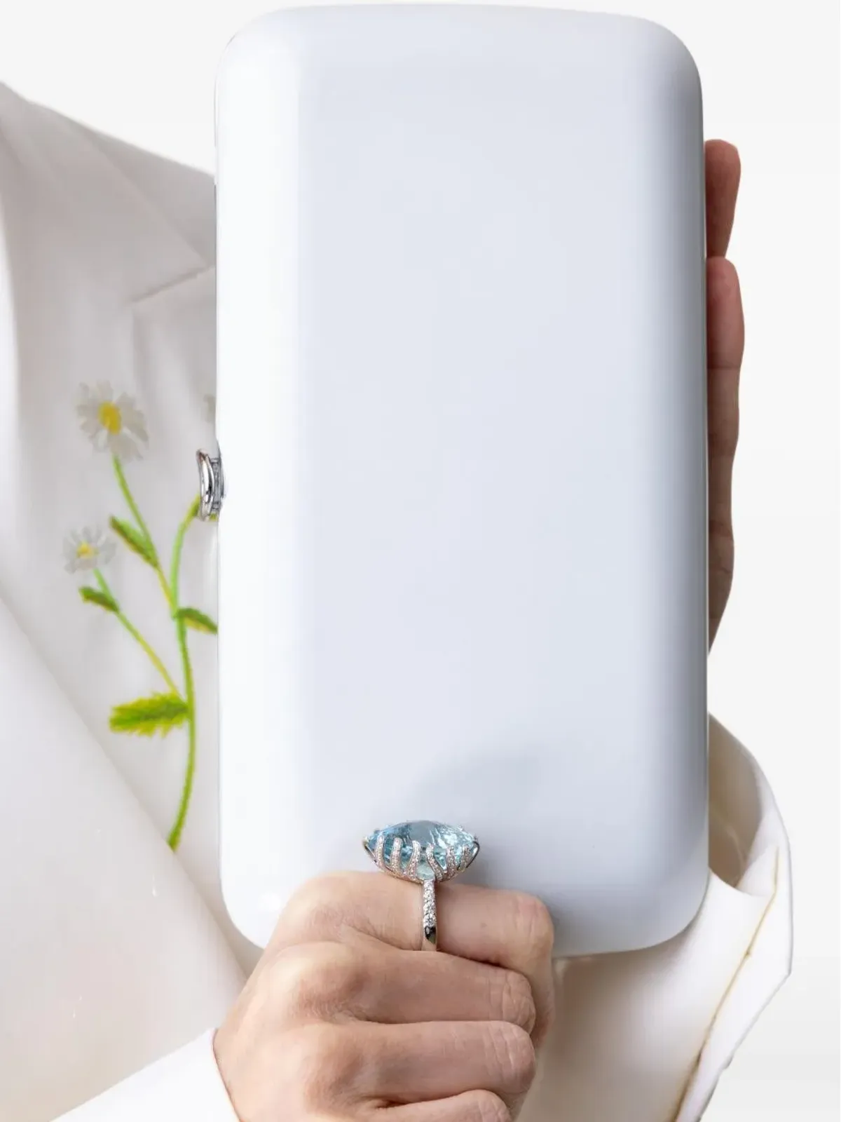 Jeffrey Levinson Finley Clutch - Touring White - 画像3