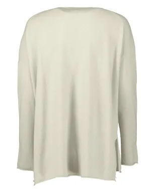 Allude Vネック サイドスリット セーター - サムネイル2