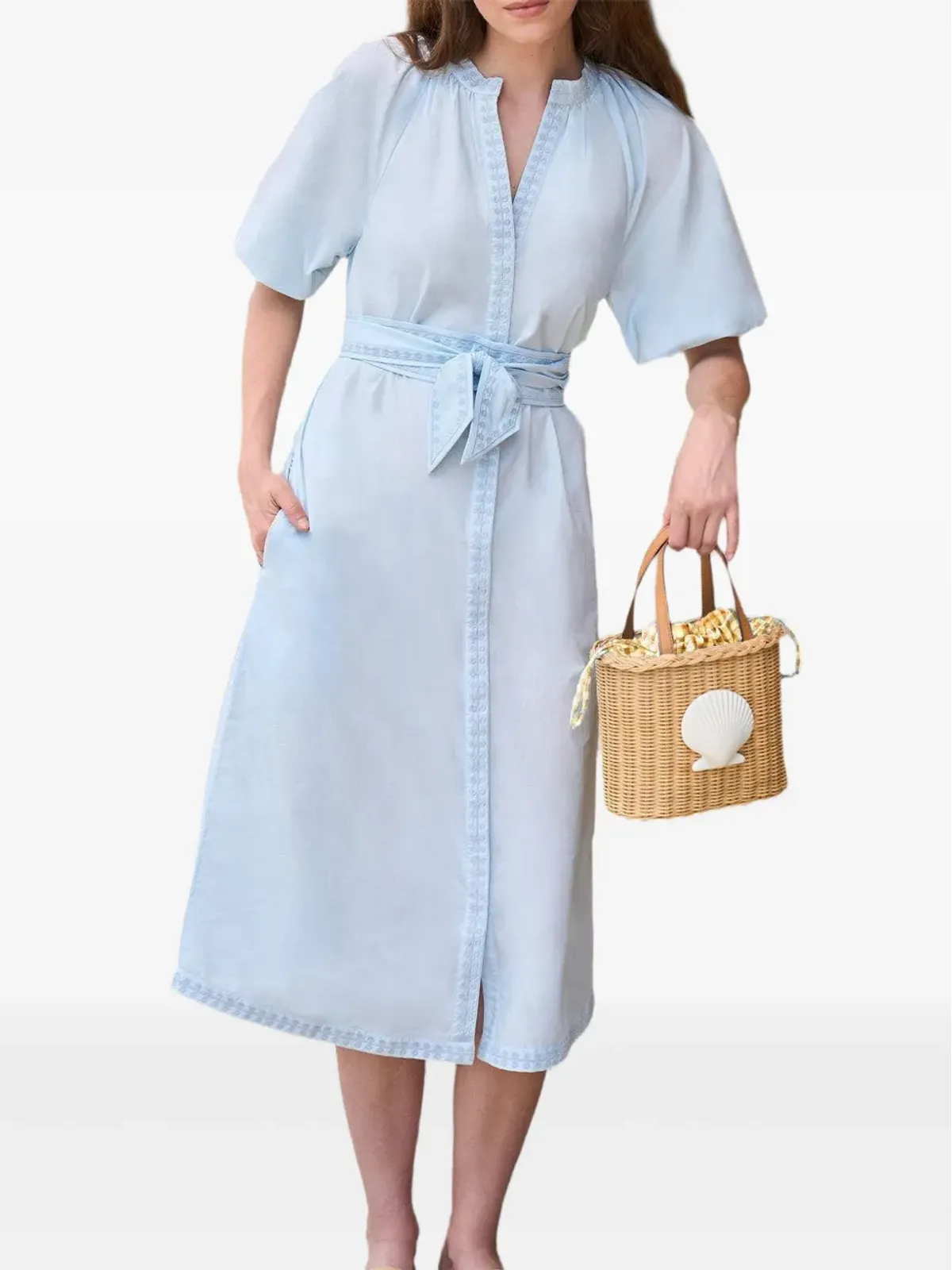 Pamela Munson Bea Scallop トートバッグ - 画像4
