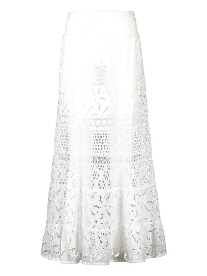 Temptation Positano Temptation Positano Piaveマキシスカート ホワイトの商品画像