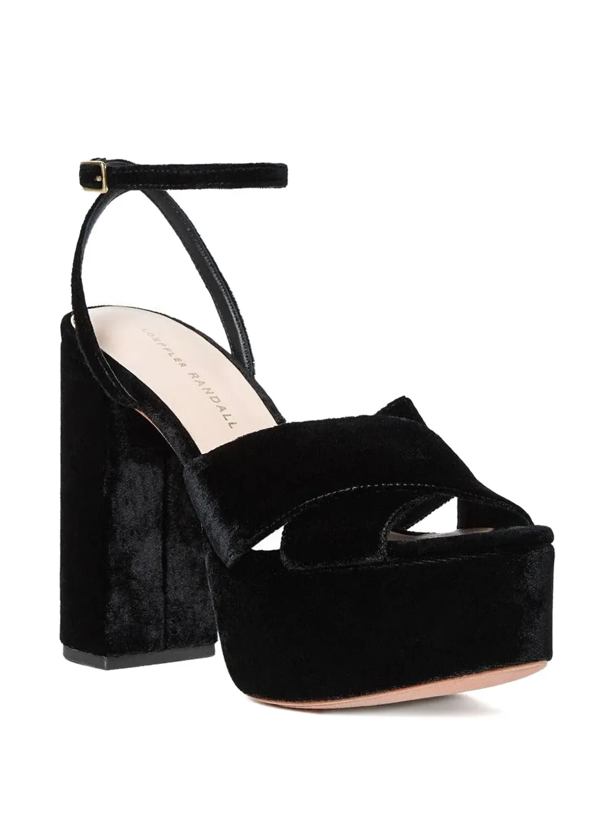 Loeffler Randall ロレッタ プラットフォームサンダル - 画像2