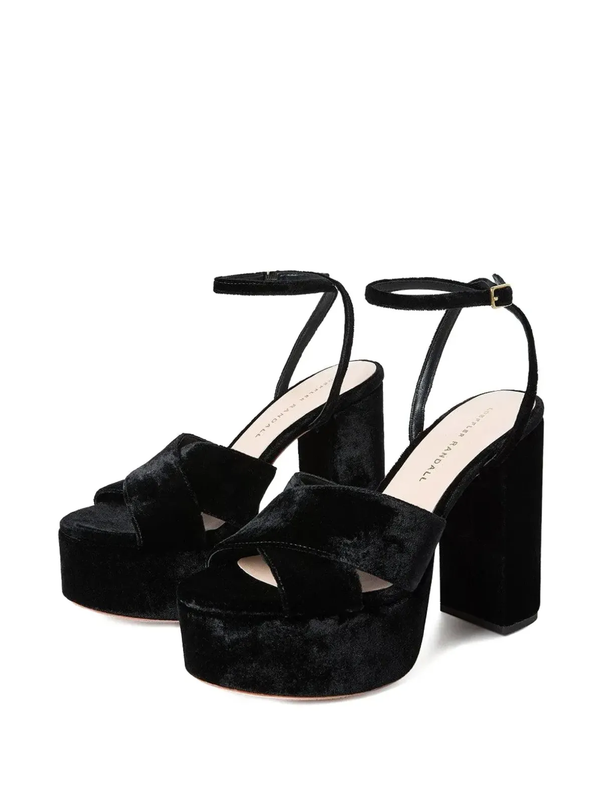Loeffler Randall ロレッタ プラットフォームサンダル - 画像3