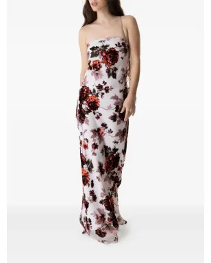 Rodarte 花柄プリント ストラップレス ガウン - サムネイル2