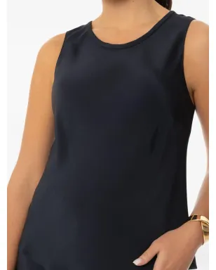 Peter Cohen フリック ラウンドネック ノースリーブ タンクトップ - サムネイル4