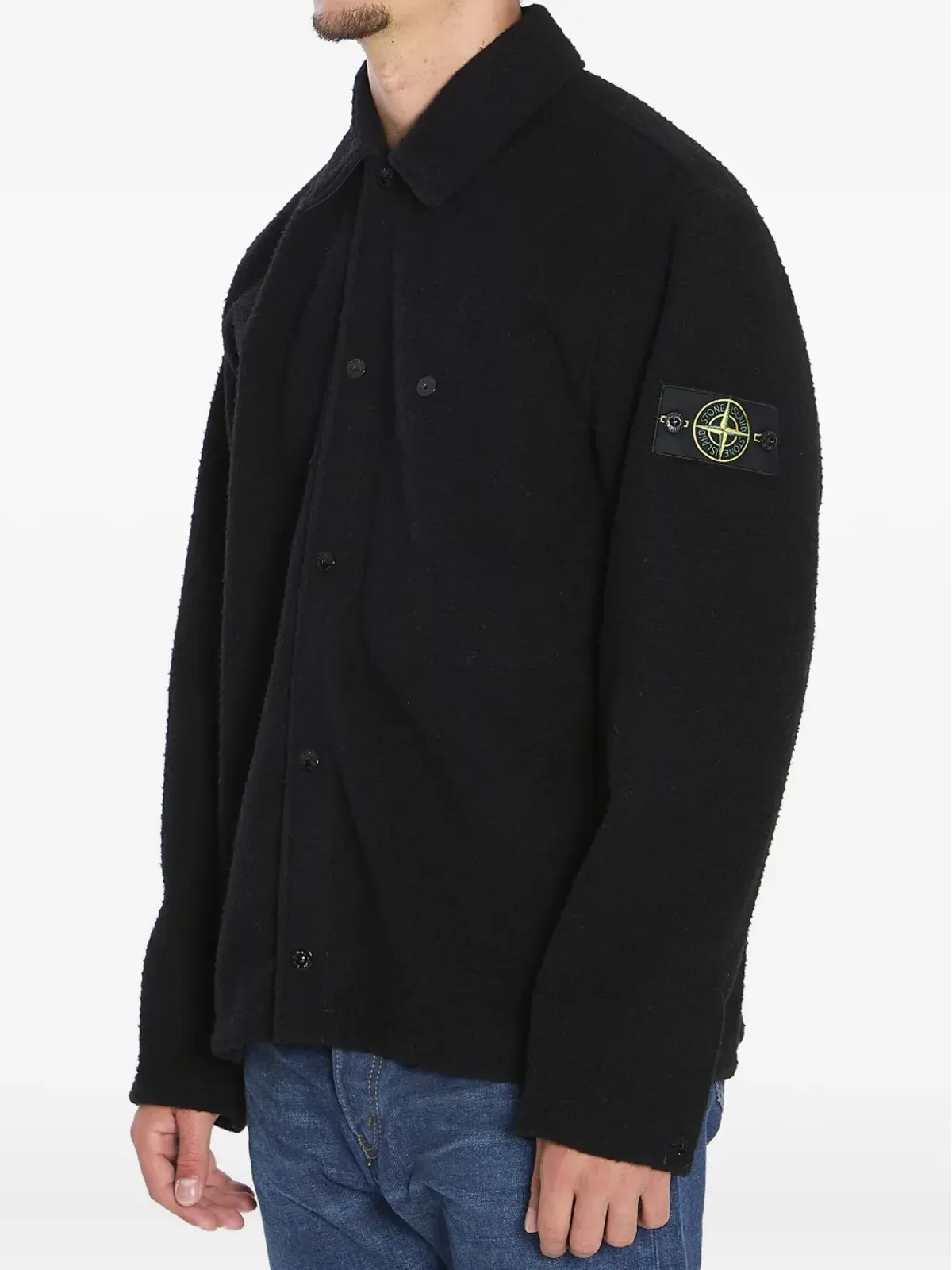 Stone Island 長袖シャツ - ブラック - 画像2