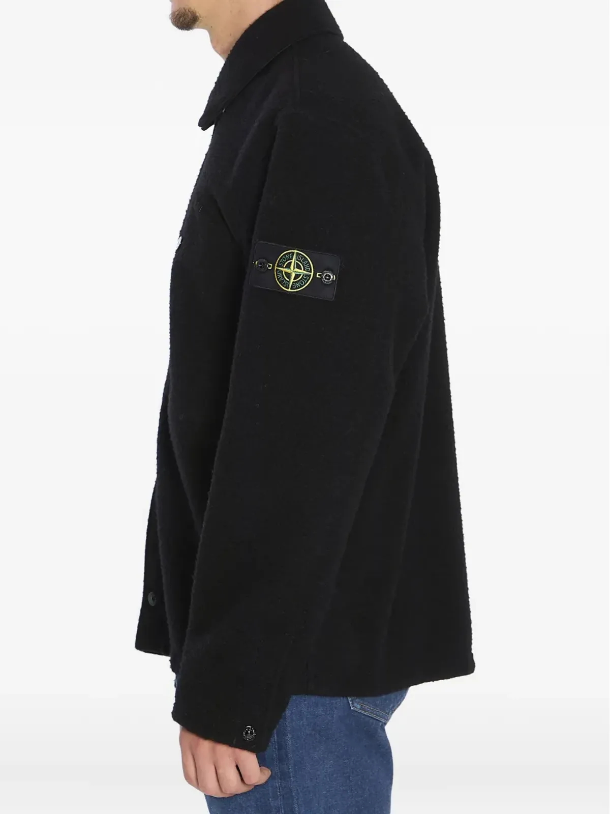 Stone Island 長袖シャツ - ブラック - 画像3