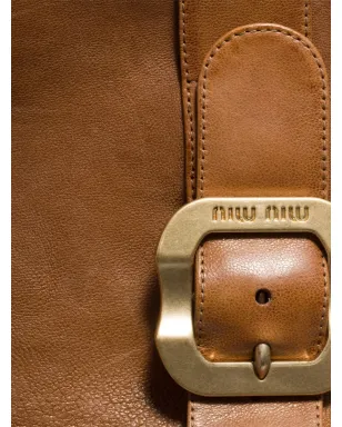 Miu Miu バックル付きレザーブーツ - サムネイル3
