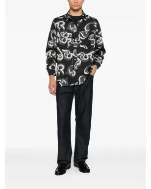 PS Paul Smith アブストラクトプリント長袖シャツ - サムネイル2