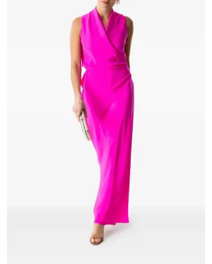 Peter Cohen Vickie wrap maxi dress - サムネイル1