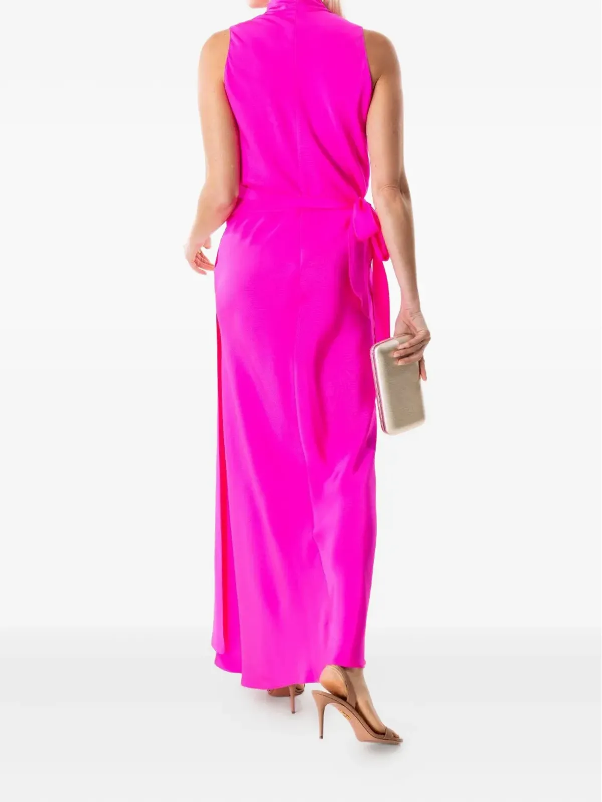 Peter Cohen Vickie wrap maxi dress - 画像2
