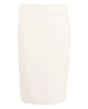 Avenue Montaigne pull-on pencil skirt - White - サムネイル1