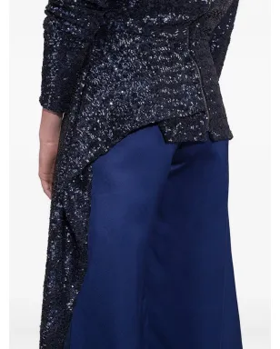 Roland Mouret スパンコール装飾オフショルダートップ - サムネイル5
