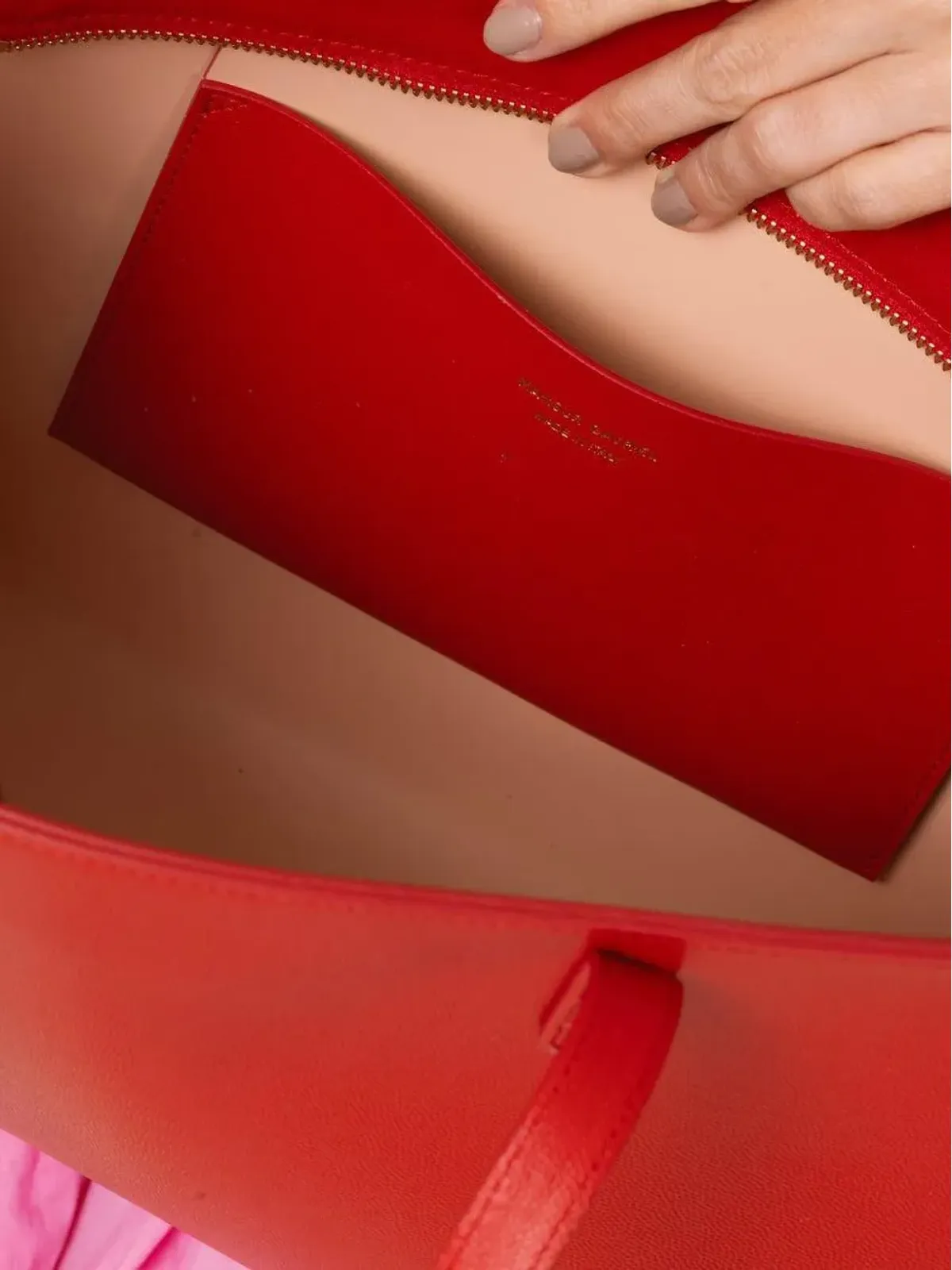 Mansur Gavriel ジップ付きトートバッグ - 画像4