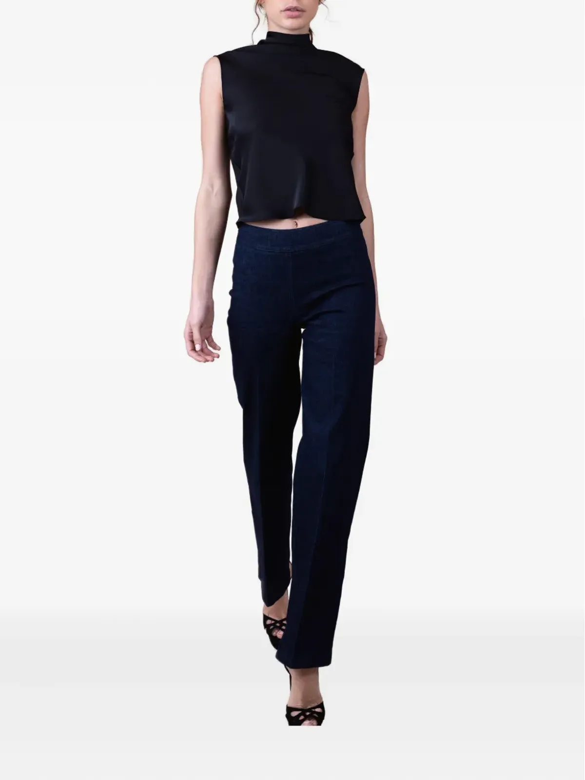 Avenue Montaigne Flavia jeans - Blue - 画像2