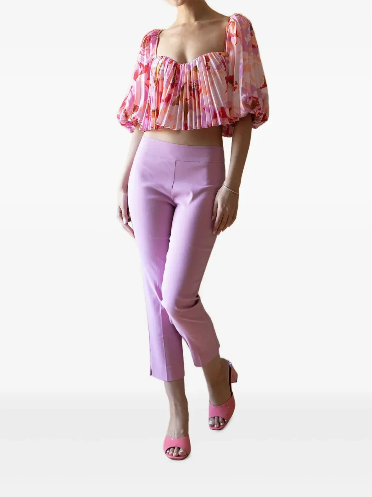 Avenue Montaigne ブリジット クロップドパンツ - 画像2