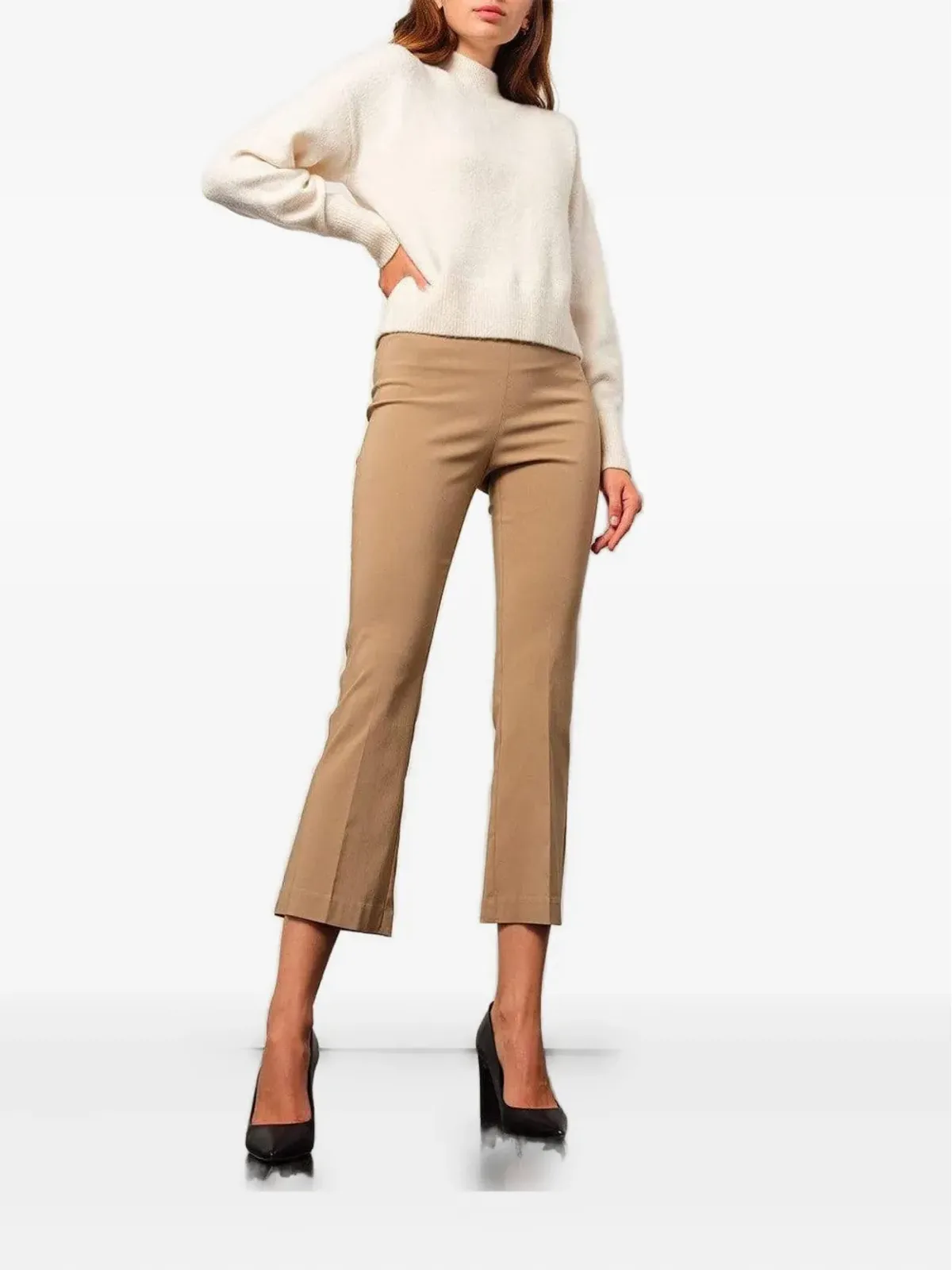Avenue Montaigne Leo trousers - Brown - 画像2