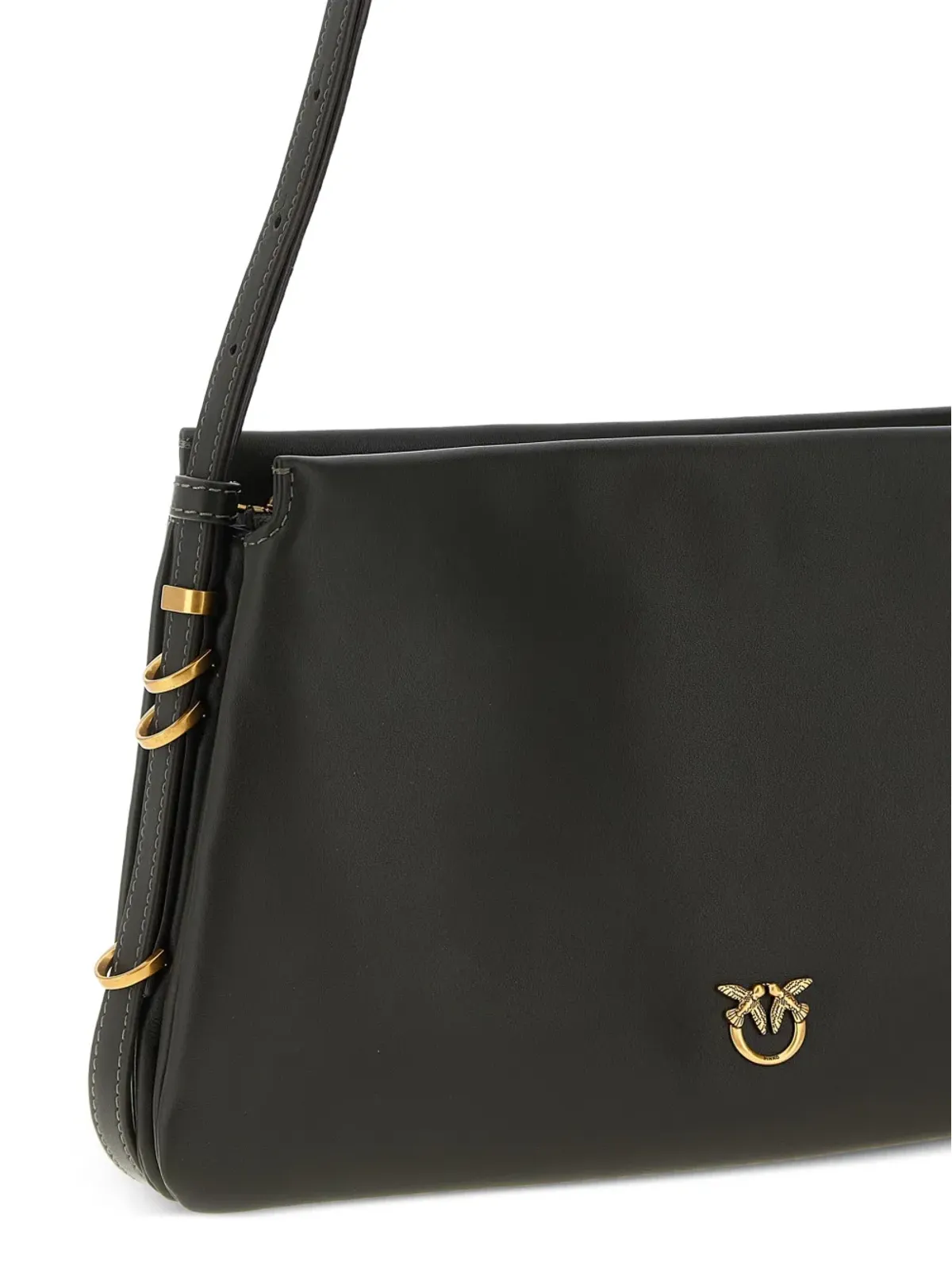 PINKO トリプレット ジップトップ クロスボディバッグ - グリーン - 画像3