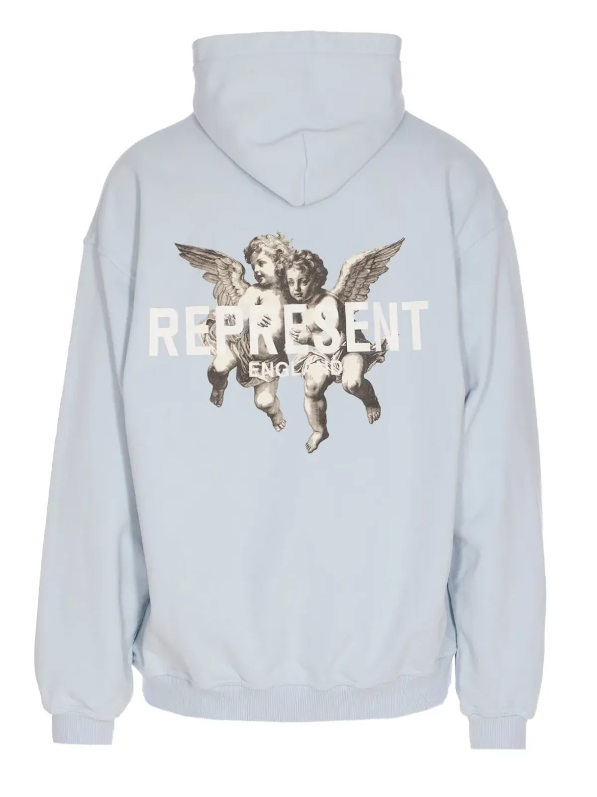 Represent エンジェルプリント コットン フーディー - Blue - 画像2