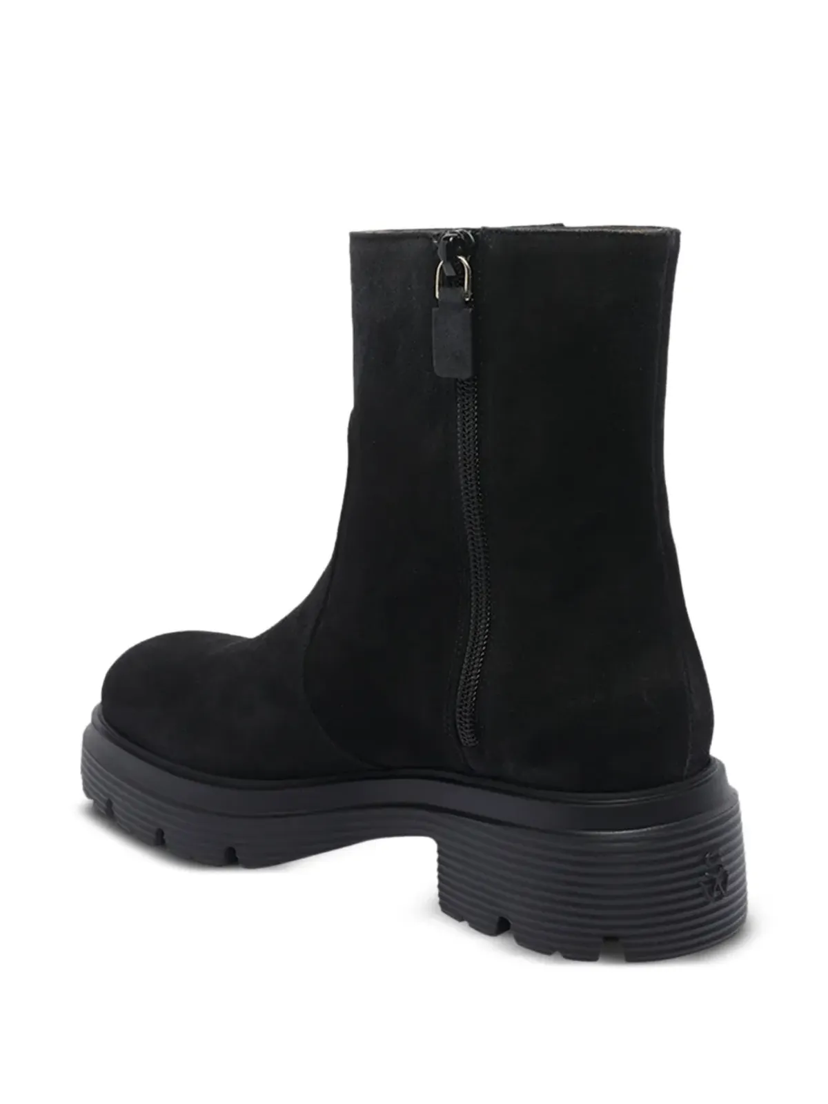 Stuart Weitzman ジップディテール スウェード ブーツ - 画像3