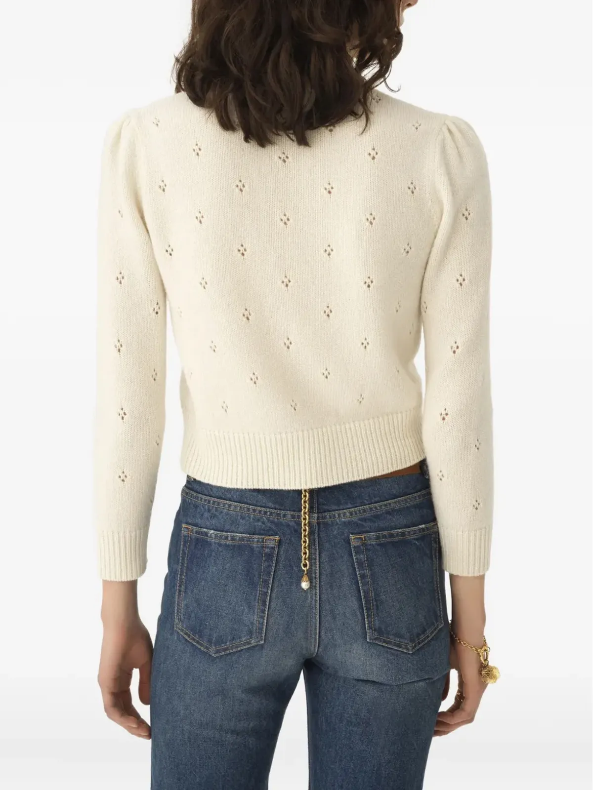 Chloé ポワンテール刺繍セーター - 画像4
