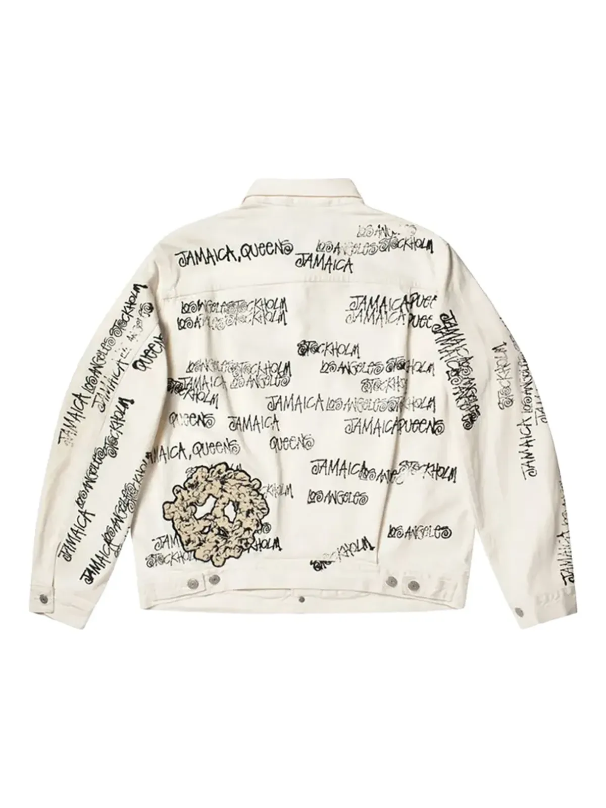 Denim Tears x Stussy x Our Legacy TTL denim jacket - White - 画像2