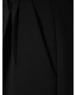 KHAITE pleated high-waisted trousers - Black - サムネイル4