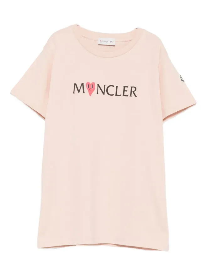 Moncler Enfant Moncler Enfant ハートロゴ コットン Tシャツの商品画像