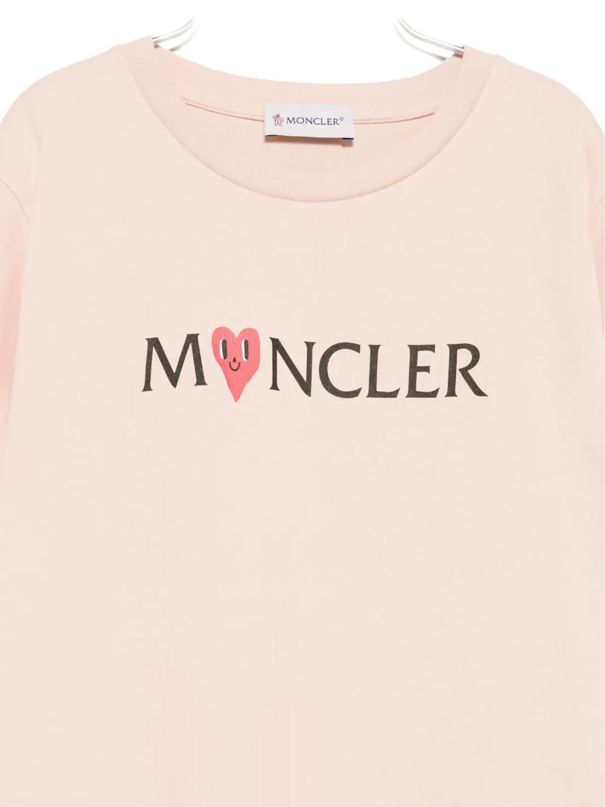 Moncler Enfant ハートロゴ コットン Tシャツ - 画像3