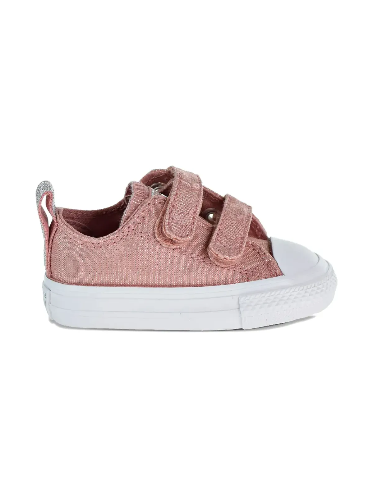 Converse Kids チャック・テイラー オールスター 2V ロストピンク スニーカー - 画像2