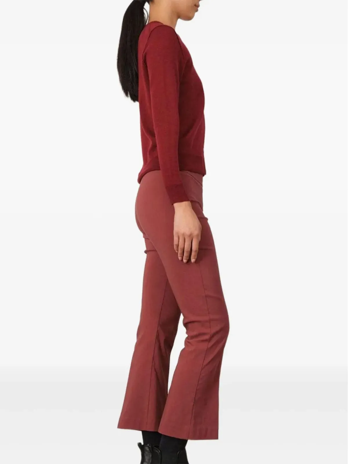 Avenue Montaigne レオ クロップドパンツ - 画像3