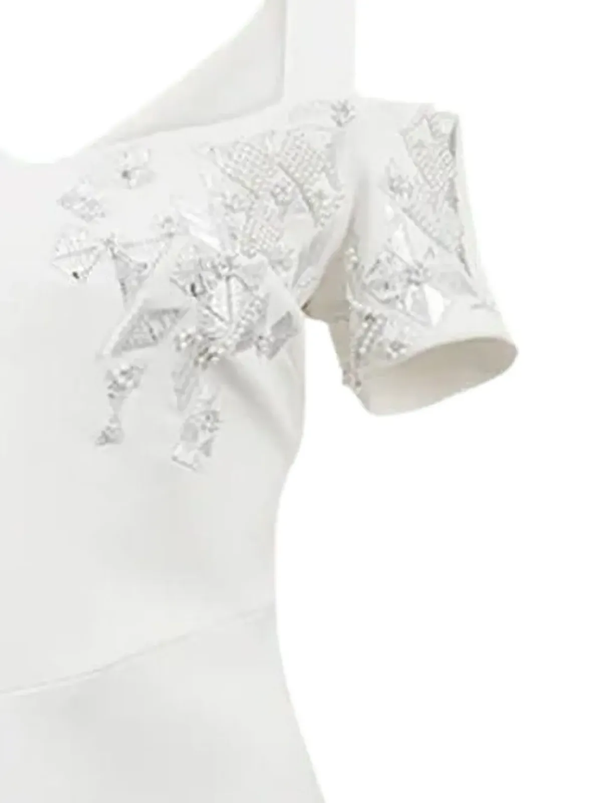 Antonio Berardi 刺繍入りミディドレス - 画像2