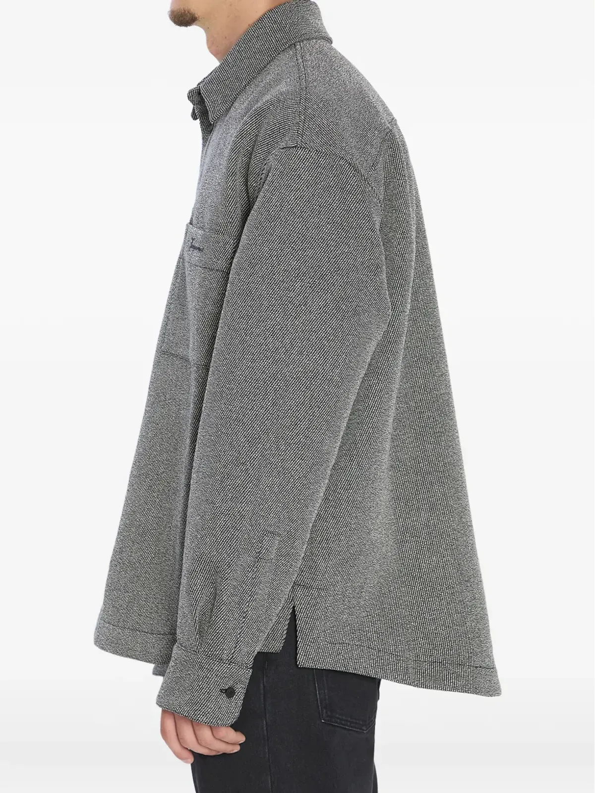 Jacquemus Molino ポイントカラー ボタン付き シャツジャケット - 画像3