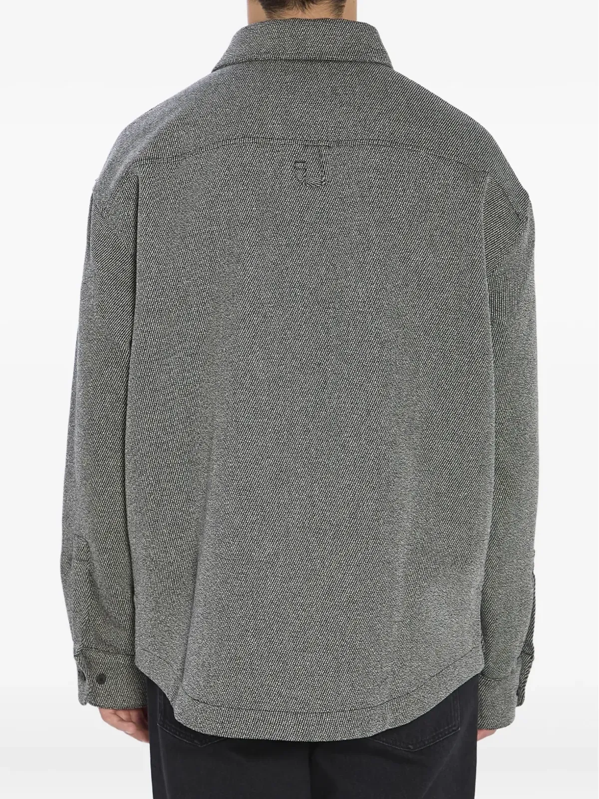 Jacquemus Molino ポイントカラー ボタン付き シャツジャケット - 画像4