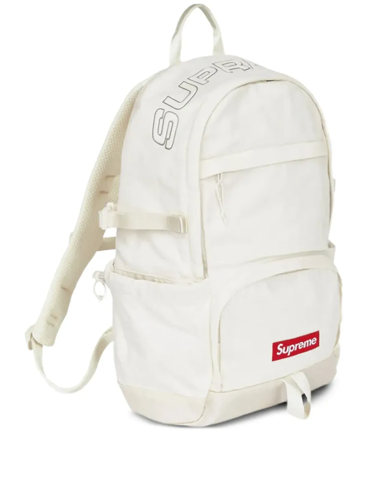 Supreme ロゴプレート デニムバックパック - 画像1