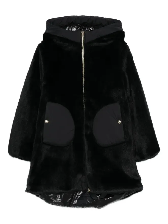 Herno Kids Herno Kids ファー付きフードコートの商品画像
