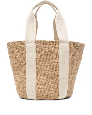 Chloé 編み込みストロートートバッグ - サムネイル1
