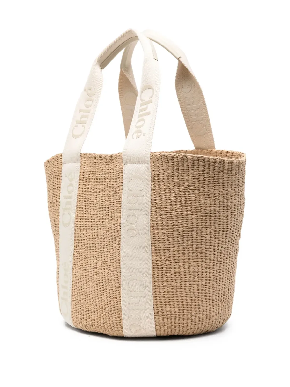 Chloé 編み込みストロートートバッグ - 画像3