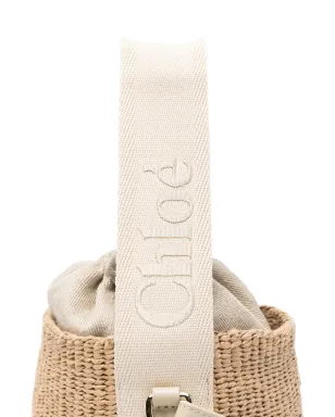 Chloé 小ロゴプリント バケットバッグ - Neutrals - サムネイル4