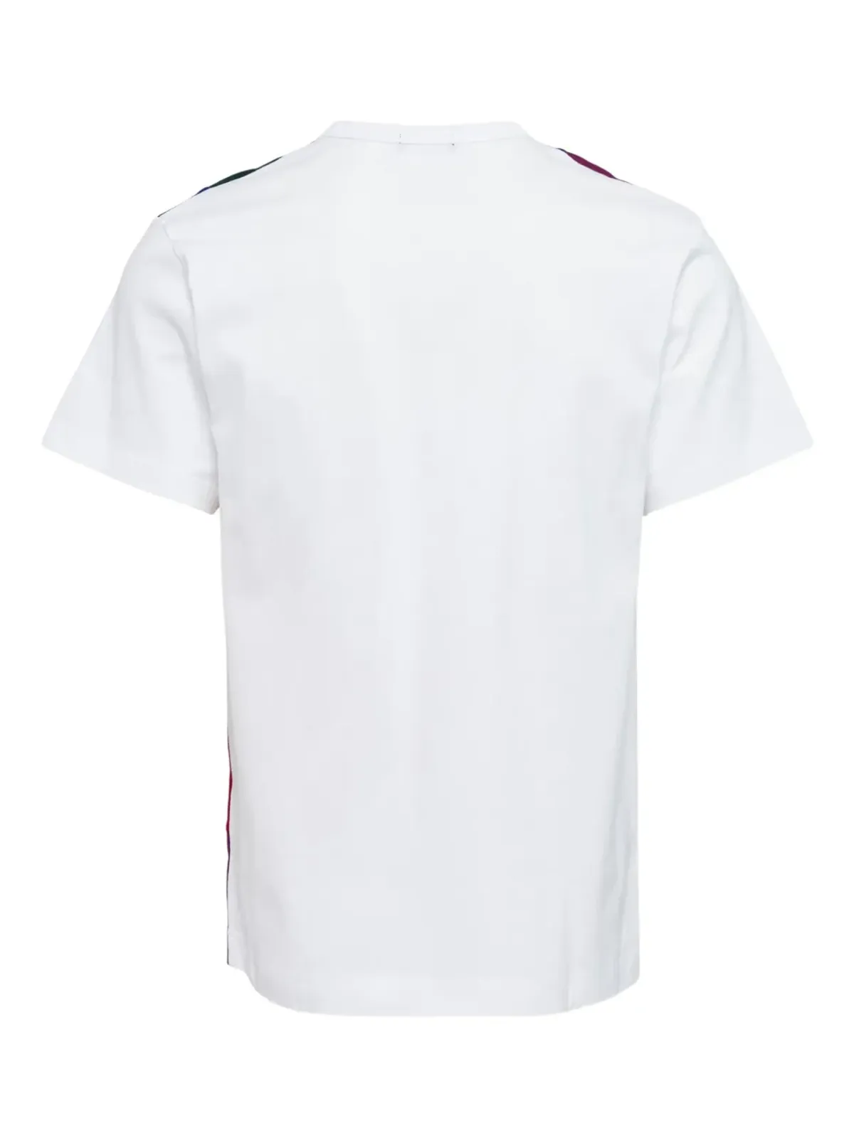 Comme des Garçons Homme Plus クルーネック カラーブロック Tシャツ（ホワイト） - 画像2