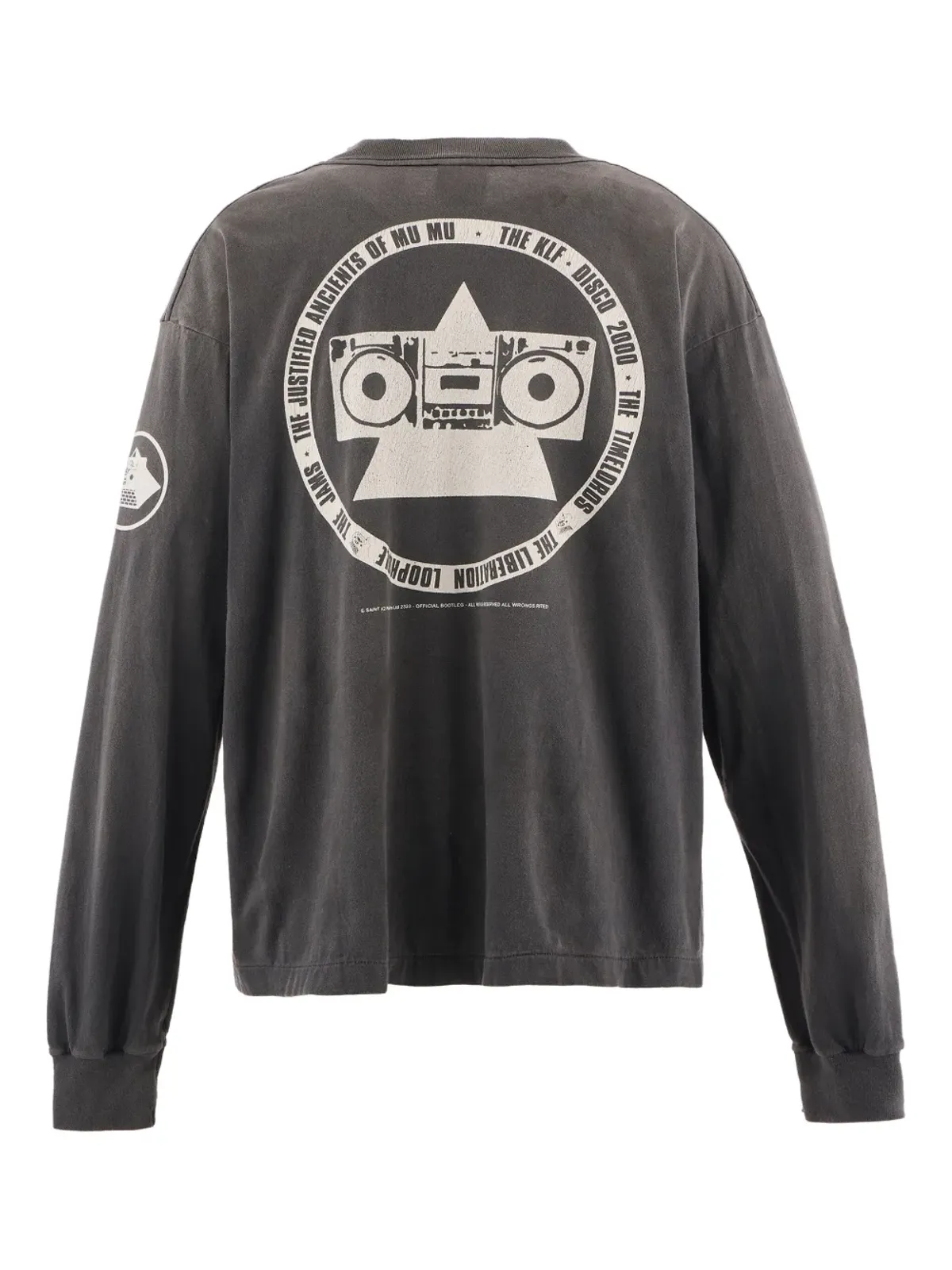 SAINT MXXXXXX KLF グラフィック ロングスリーブ Tシャツ - 画像2
