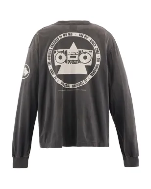 SAINT MXXXXXX KLF グラフィック ロングスリーブ Tシャツ - サムネイル2
