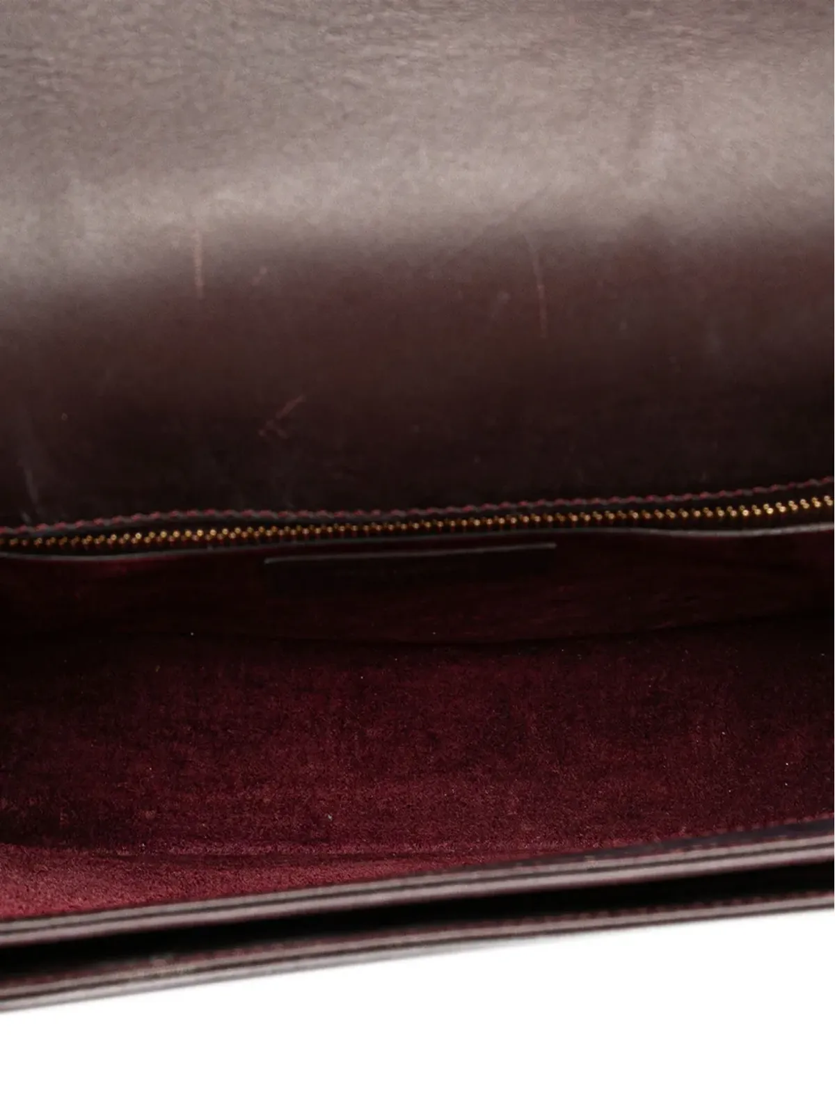 Saint Laurent Pre-Owned ミディアム レザー モノグラム ユニベルテ バッグ クロスボディバッグ - レッド - 画像5