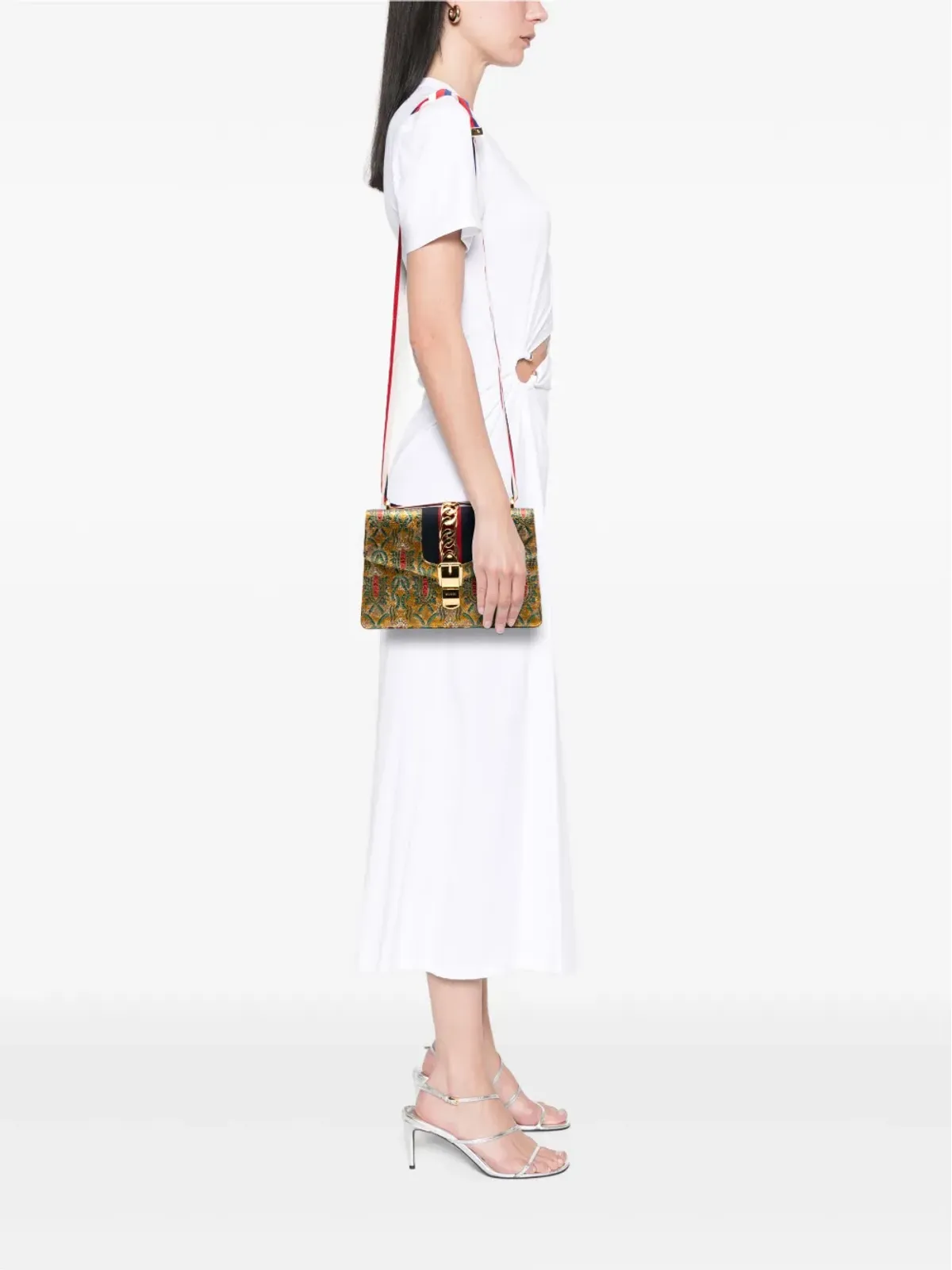 Gucci Pre-Owned シルヴィー・サッチェル - ゴールド - 画像2